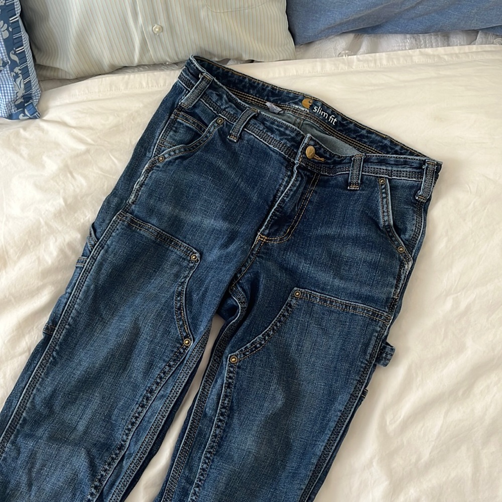 Carhartt Women’s Double Front slim fit jeans size 2